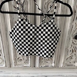 Salty Honey Capture tank- Black & White Checkerboard
